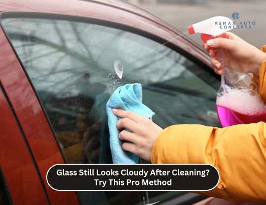 Glass Still Looks Cloudy After Cleaning? Try This Pro Method